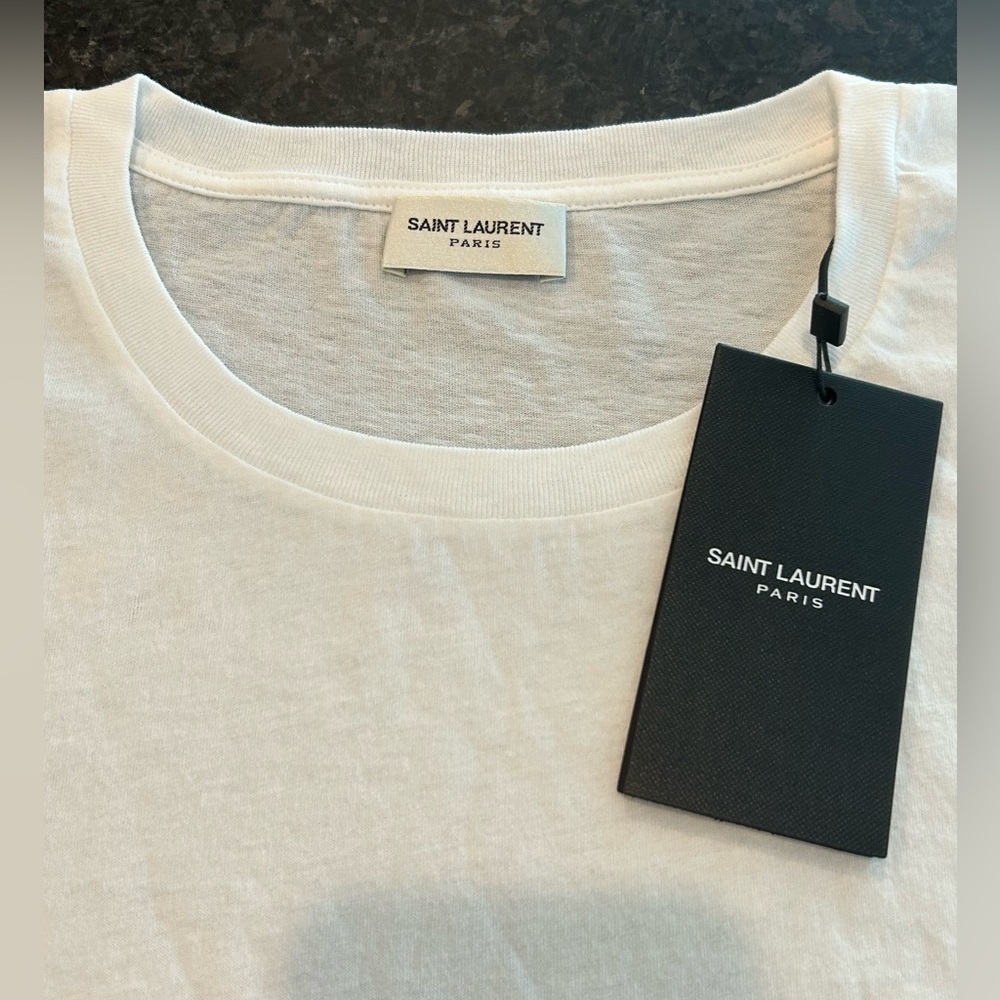 YSL unisex burn out t shirt!